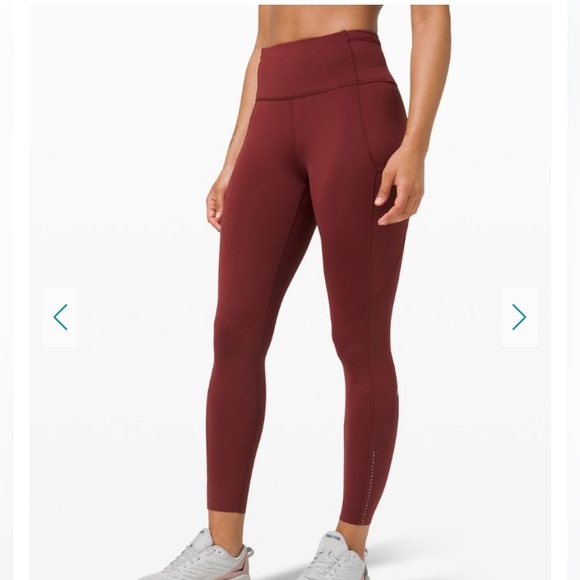 NWOT Lululemon Fast and Free High-Rise Tight 28” *Reflective Size 4 - Picture 1 of 10